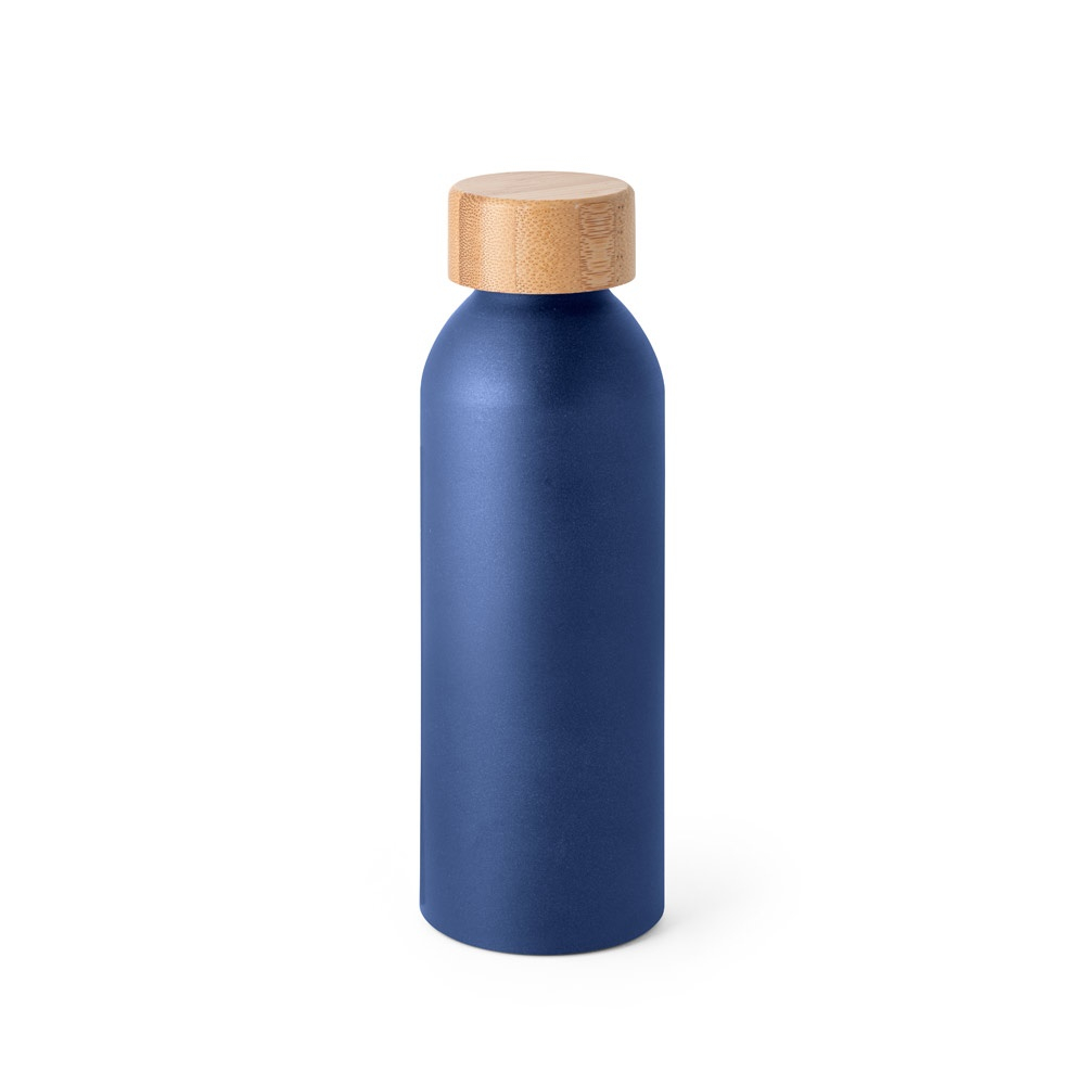 Bouteille mat en alu personnalisable 550 ml QUETA Bleu marine
